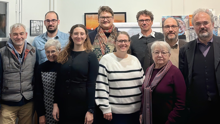 V.l.n.r.: Georg Wohlmuth, Michael Huber, Christiane Schenk, Marie Fuckerieder, Dustin Hanselka, Kathrin Orlob, Richard Haschke, Christa Beenken, Pascal Fuckerieder, Christoph Unrath